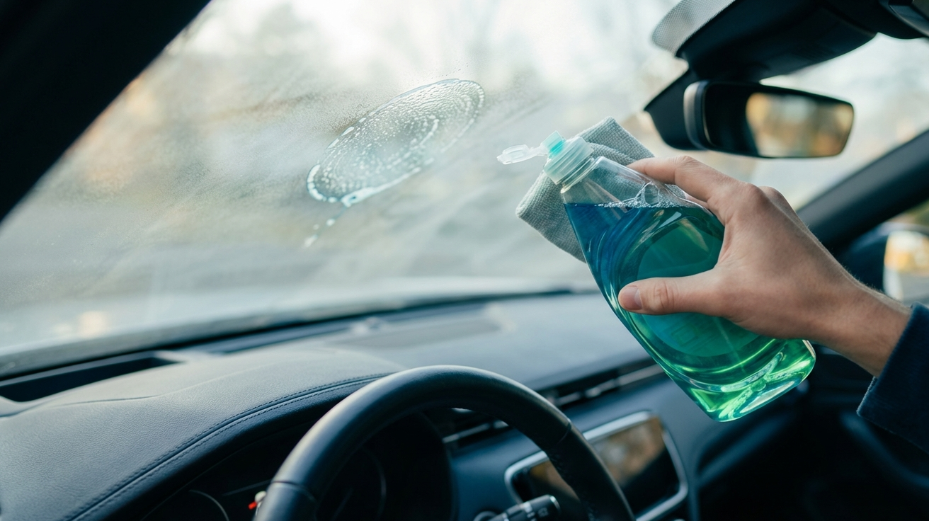 Découvrez pourquoi les conducteurs français sont encouragés à utiliser du liquide vaisselle dans leur voiture cet hiver
